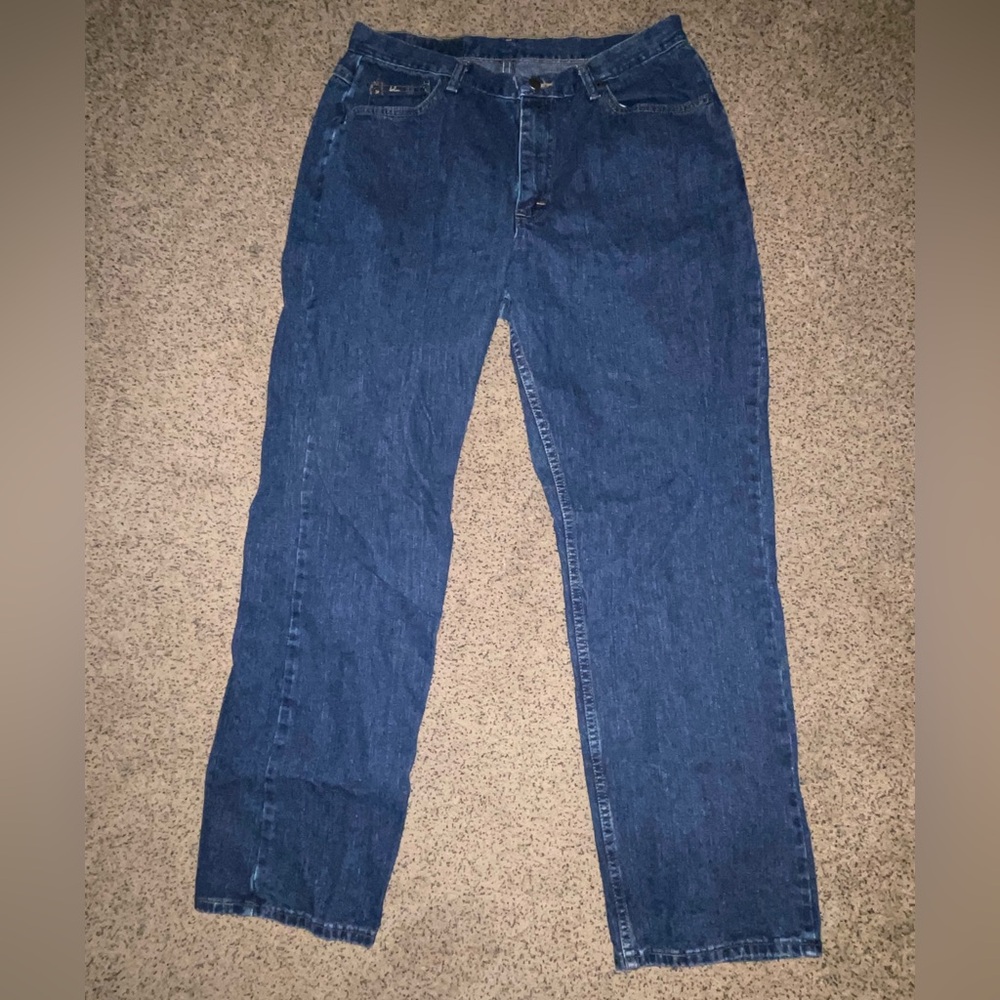 Women’s Denim Blue Jeans by Blu Jeans Size 16 M 5-Pocket Design